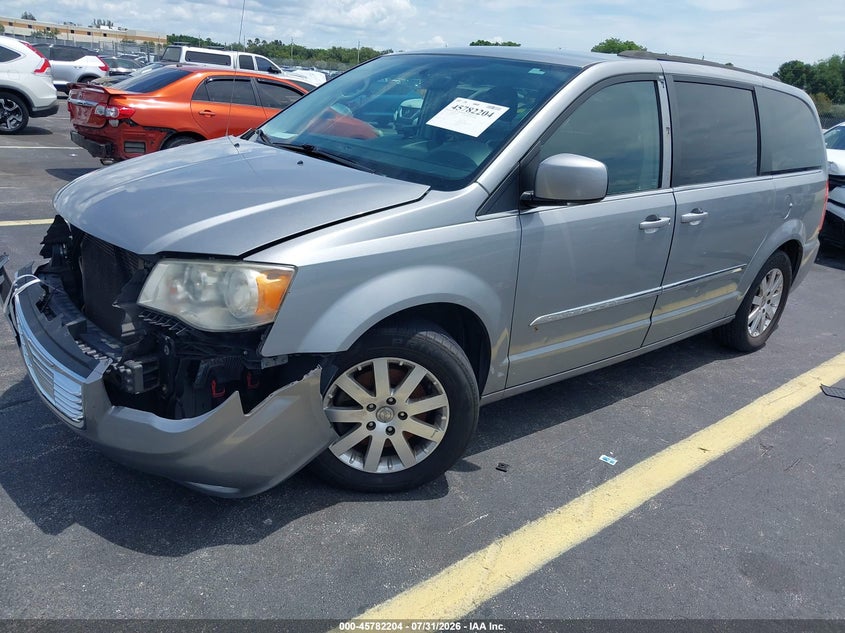 Vin: 2c4rc1bg0er447973, lot: 46281028, chrysler town & country touring 20142