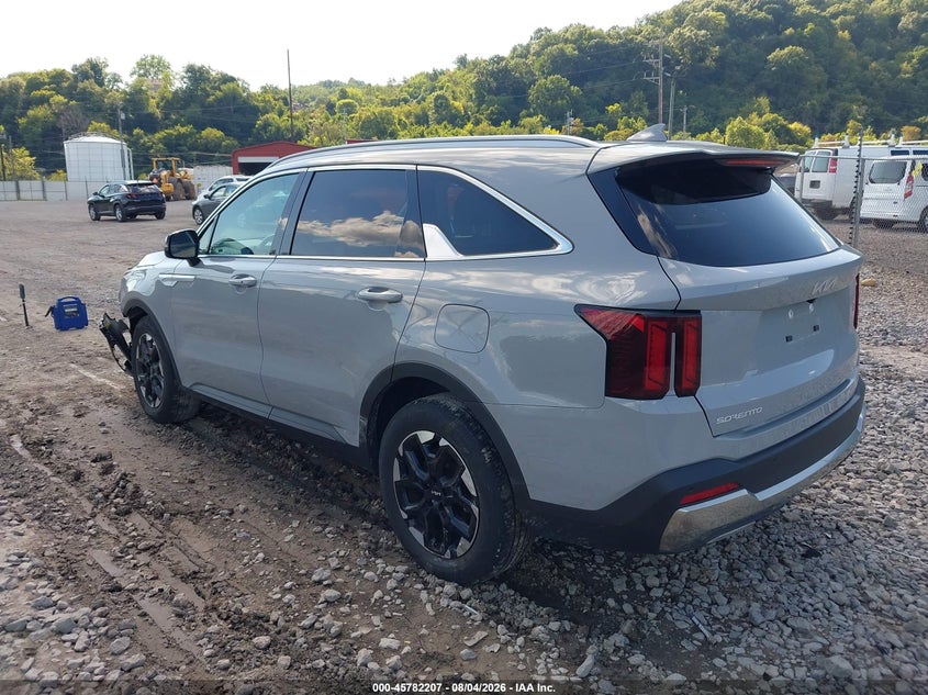 Vin: 5xyrl4jc2rg287797, lot: 46281031, kia sorento s 20243