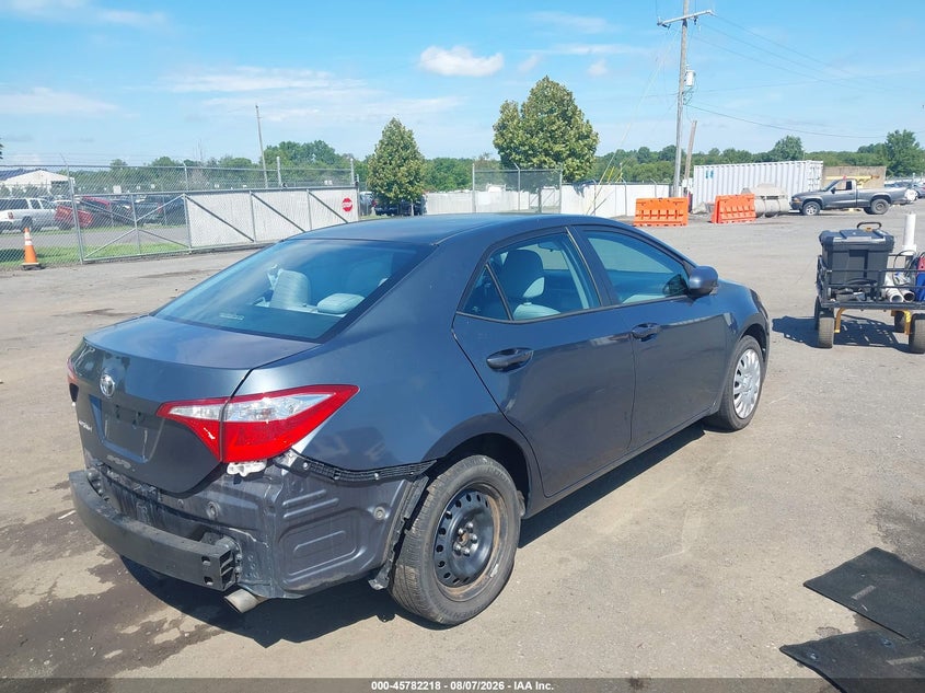 Vin: 5yfburhe0gp498217, lot: 46281043, toyota corolla le 20164