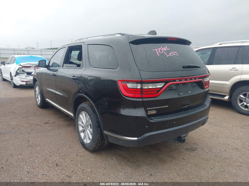 Vin: 1c4rdjag9ec360984, lot: 46281046, dodge durango sxt 20143