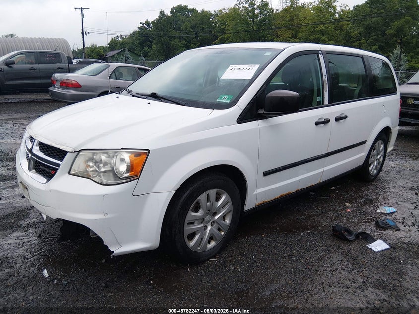 Vin: 2c4rdgbg9gr358034, lot: 46281071, dodge grand caravan american value pkg 20162