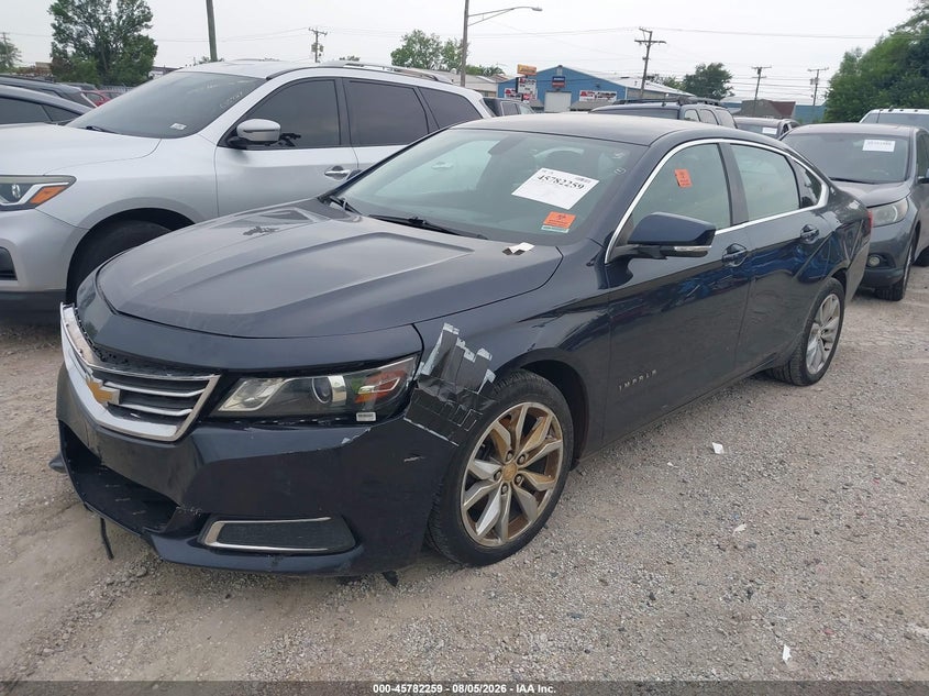 Vin: 2g1105s39h9108099, lot: 46281083, chevrolet impala 1lt 20172