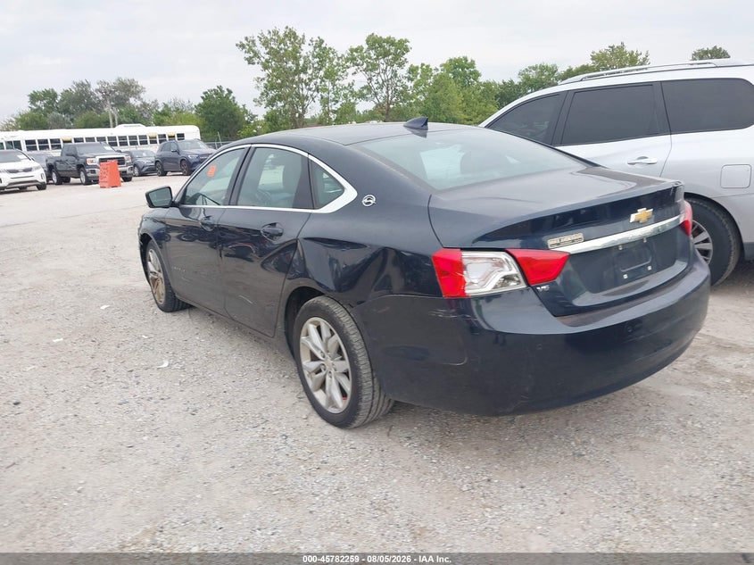 Vin: 2g1105s39h9108099, lot: 46281083, chevrolet impala 1lt 20173