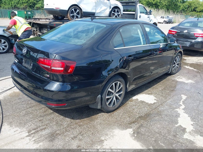 Vin: 3vwb67aj9hm230567, lot: 46281094, volkswagen jetta 1.4t se 20174