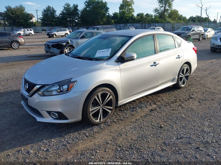 Vin: 3n1ab7ap3gy318538, lot: 46281099, nissan sentra sr 20162