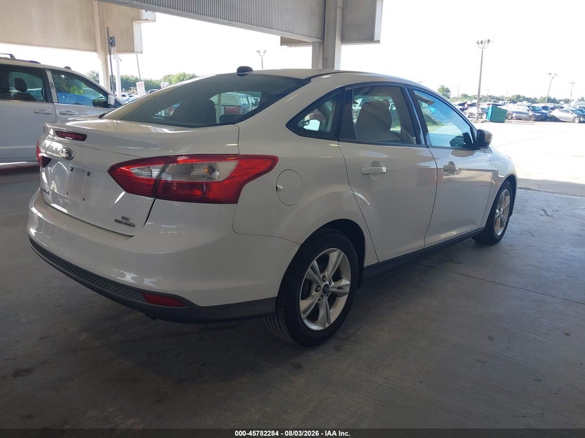 Vin: 1fadp3f22dl237445, lot: 46281108, ford focus se 20134