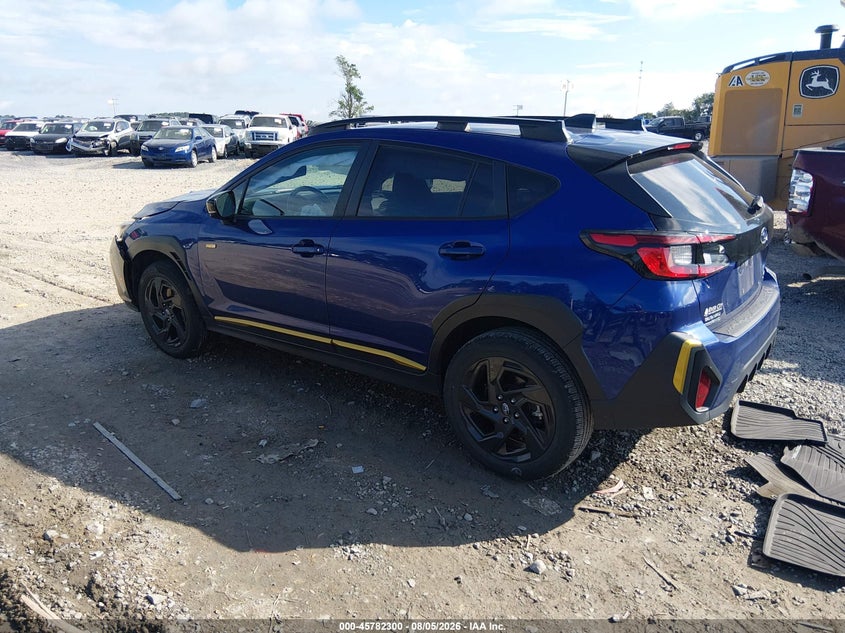 Vin: 4s4guhf68r3783038, lot: 46281124, subaru crosstrek sport 20243