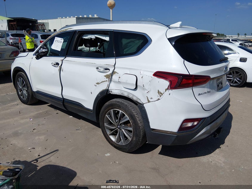 Vin: 5nms53ad2lh264712, lot: 46281152, hyundai santa fe limited 20203