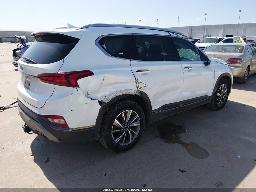 Vin: 5nms53ad2lh264712, lot: 46281152, hyundai santa fe limited 20204