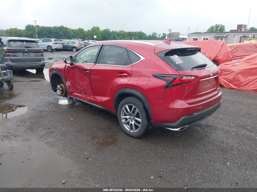 Vin: jtjbarbz3f2003071, lot: 46281154, lexus nx 200t 20153