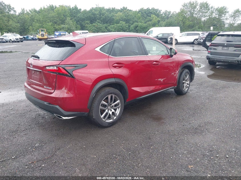 Vin: jtjbarbz3f2003071, lot: 46281154, lexus nx 200t 20154