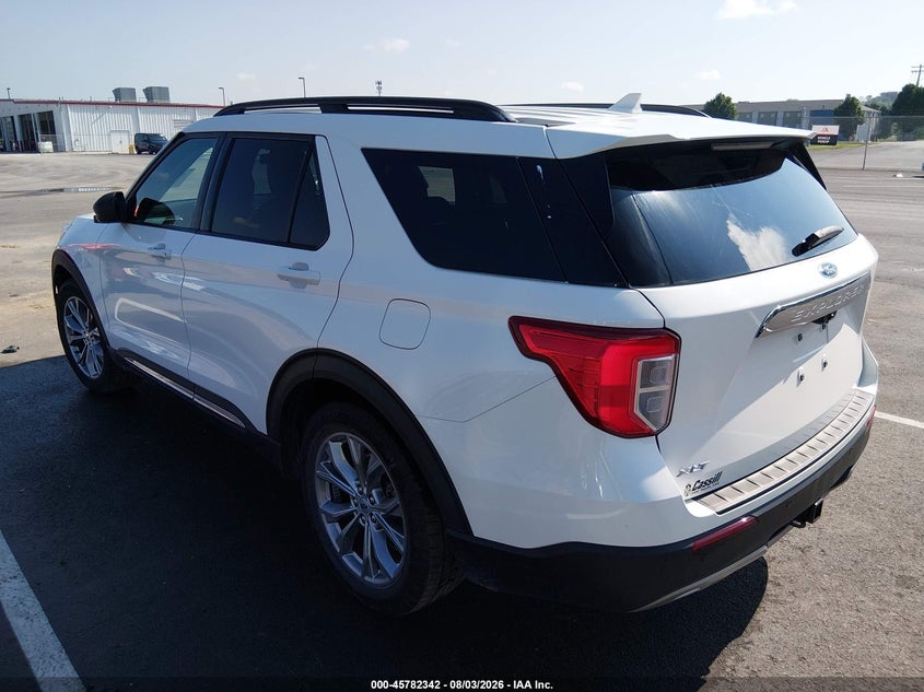Vin: 1fmsk7dh8mgb68019, lot: 46281166, ford explorer xlt 20213