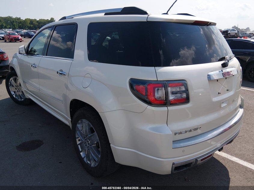Vin: 1gkkvtkd4fj277995, lot: 46281184, gmc acadia denali 20153