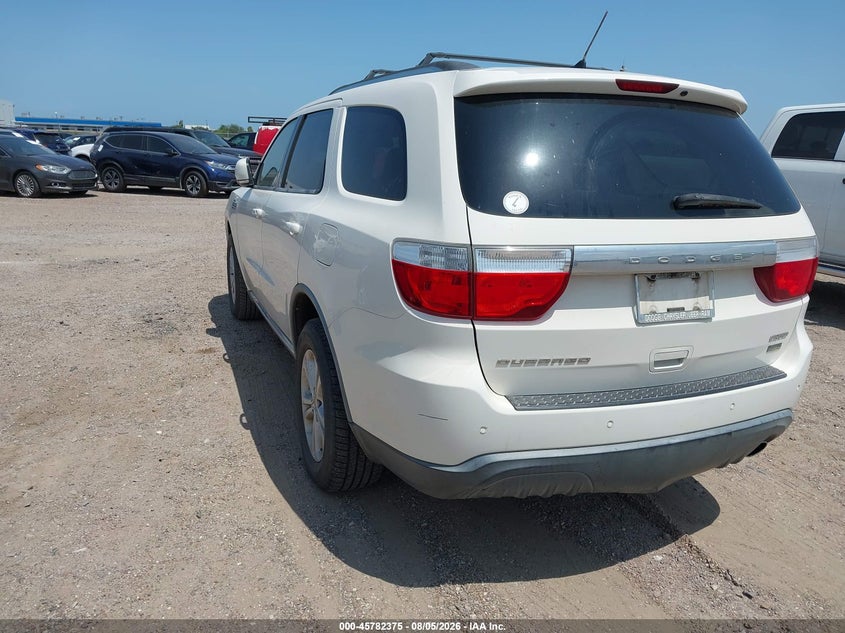 Vin: 1d4rd4ggxbc660086, lot: 46281199, dodge durango crew 20113