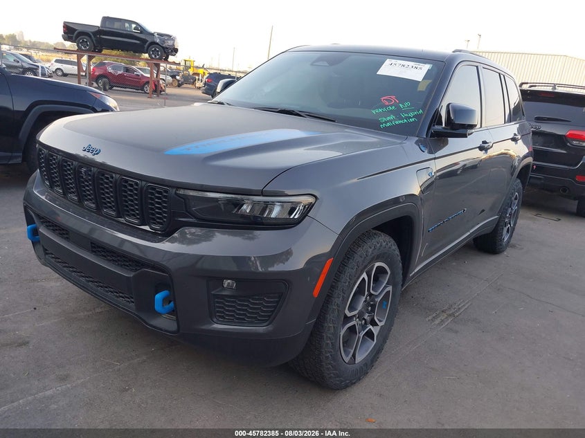 Vin: 1c4rjyc68p8786791, lot: 46281209, jeep grand cherokee 4xe trailhawk 20232