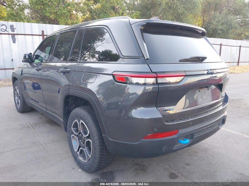 Vin: 1c4rjyc68p8786791, lot: 46281209, jeep grand cherokee 4xe trailhawk 20233