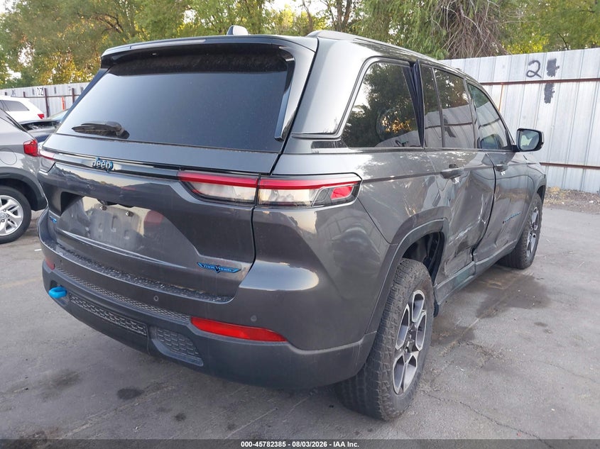 Vin: 1c4rjyc68p8786791, lot: 46281209, jeep grand cherokee 4xe trailhawk 20234