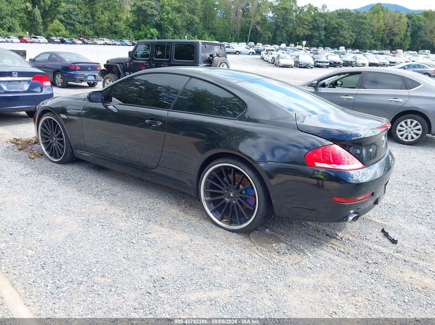 BMW 650I 2008 VIN WBAEA535X8CV91825
