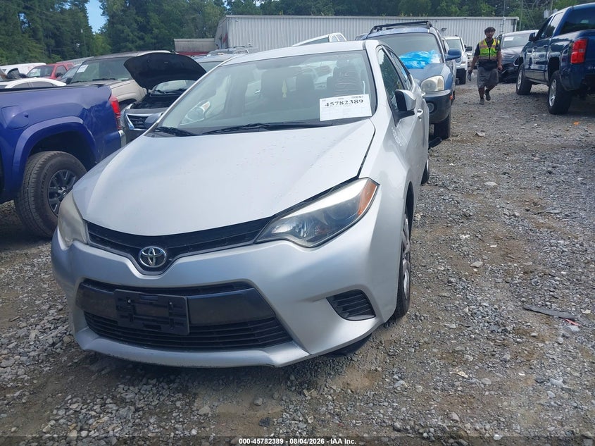 Vin: 2t1burhe0fc294905, lot: 46281213, toyota corolla le 20152
