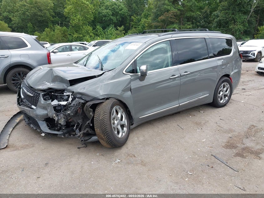 Vin: 2c4rc1ggxnr177322, lot: 46281226, chrysler pacifica limited 20222