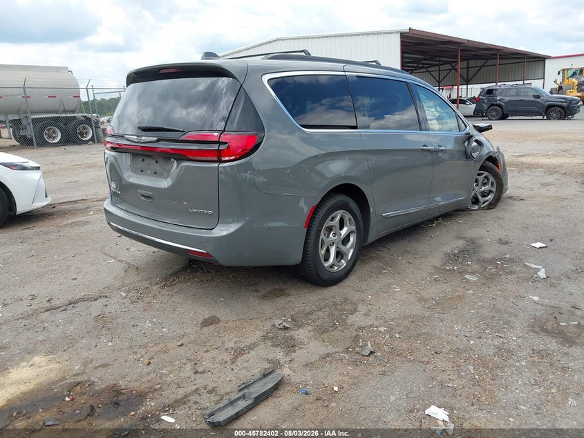 Vin: 2c4rc1ggxnr177322, lot: 46281226, chrysler pacifica limited 20224