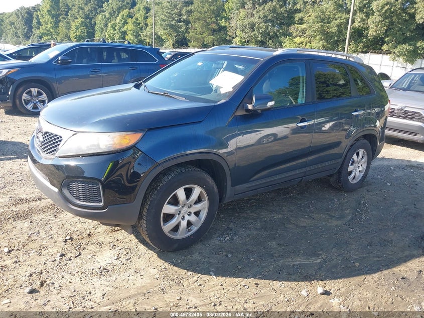 Vin: 5xykt4a27bg148859, lot: 46281229, kia sorento lx v6 20112