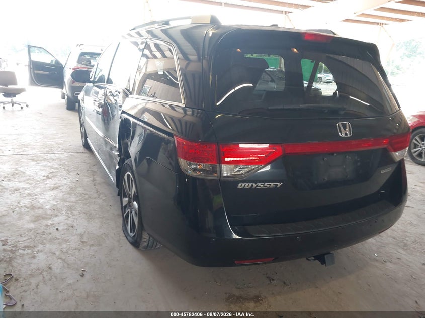 Vin: 5fnrl5h98eb002151, lot: 46281230, honda odyssey touring/touring elite 20143
