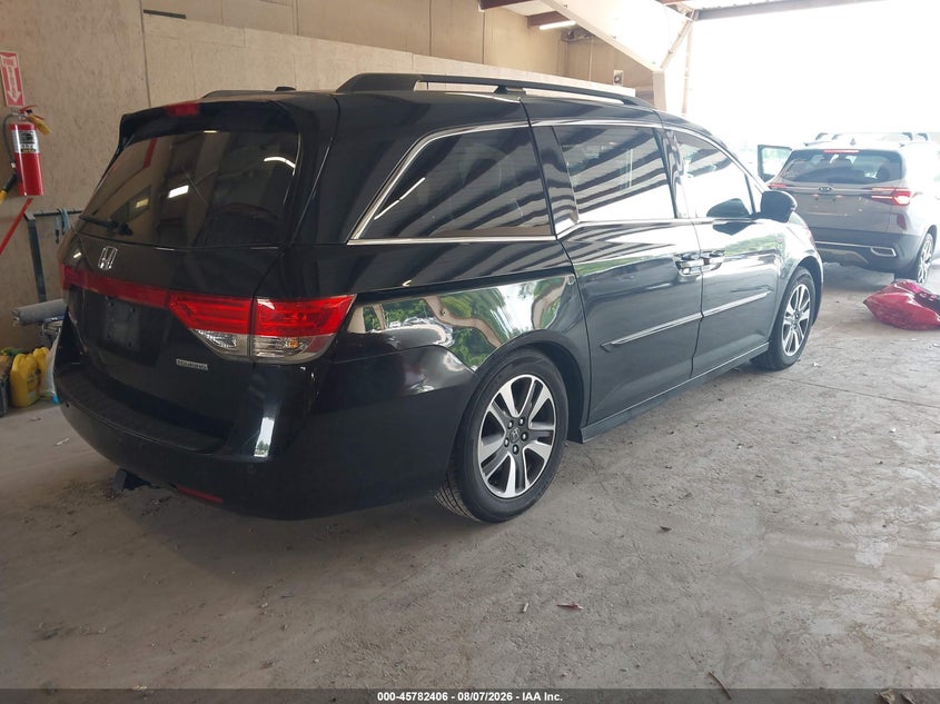 Vin: 5fnrl5h98eb002151, lot: 46281230, honda odyssey touring/touring elite 20144