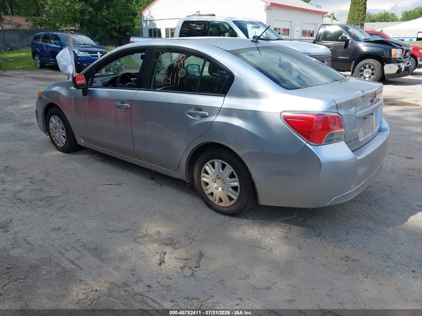 Vin: jf1gjaa62dh011714, lot: 46281235, subaru impreza 2.0i 20133