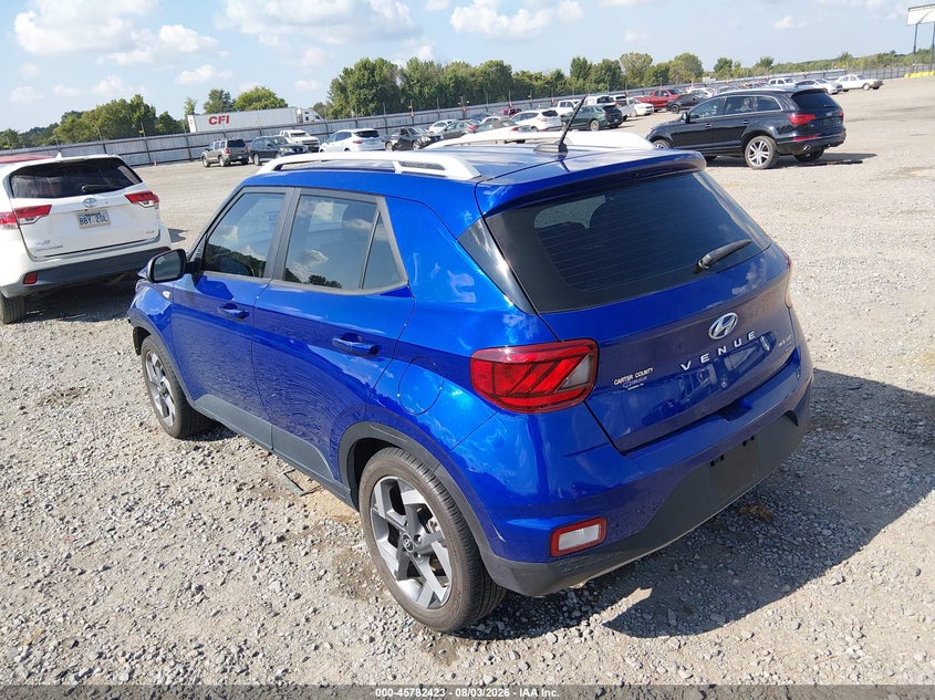 Vin: kmhrc8a36ru306269, lot: 46281247, hyundai venue sel 20243