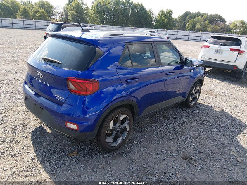 Vin: kmhrc8a36ru306269, lot: 46281247, hyundai venue sel 20244