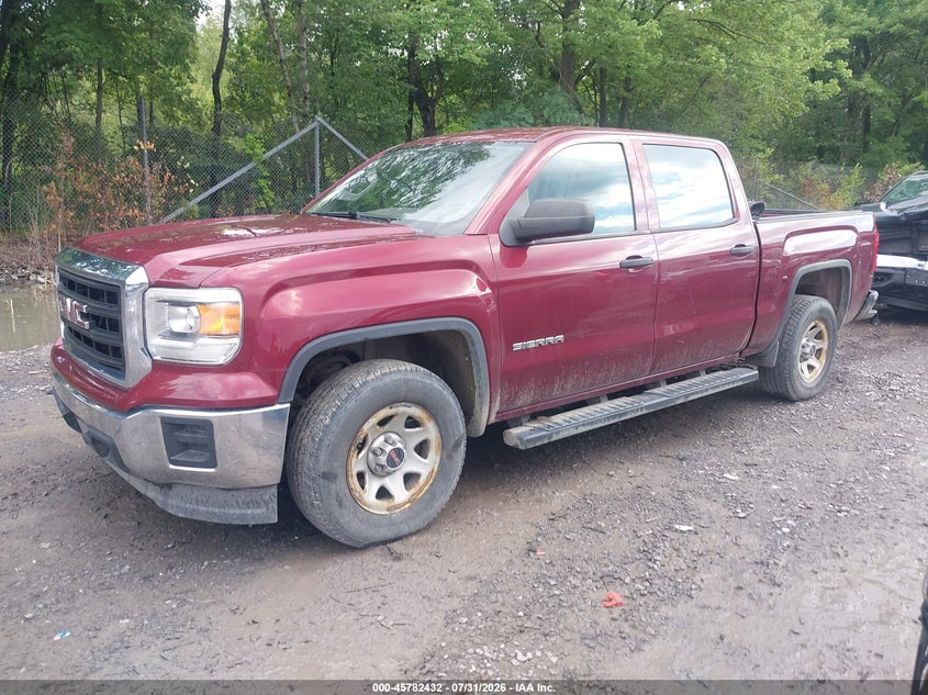 Vin: 3gtu2tecxeg201858, lot: 46281256, gmc sierra 1500 20142