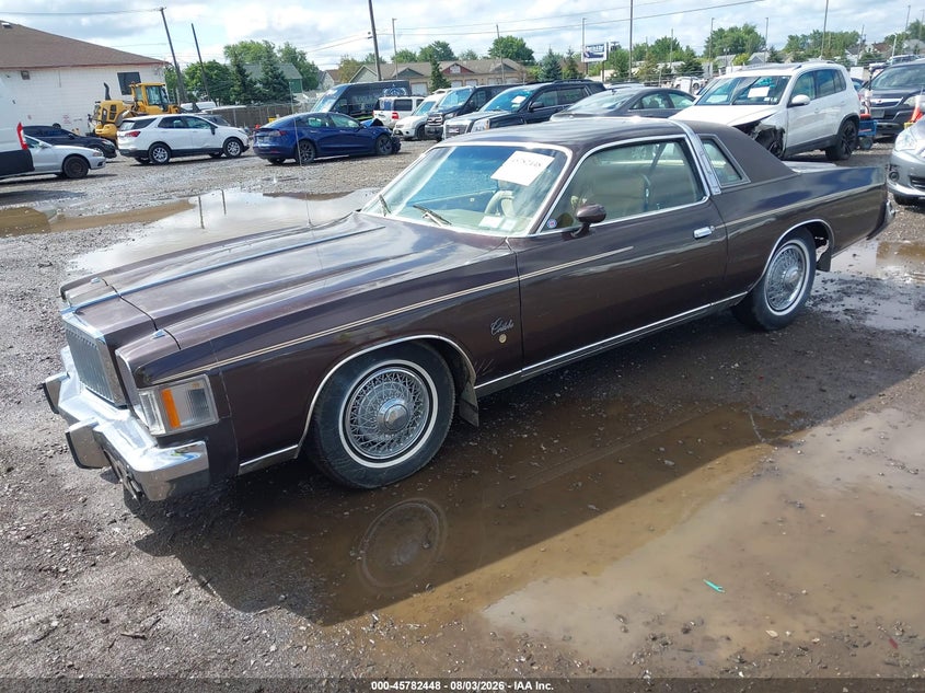 1979 Chrysler Cordoba, Обычный износ, IAAI, VIN SS22K9R216531 — фото 2