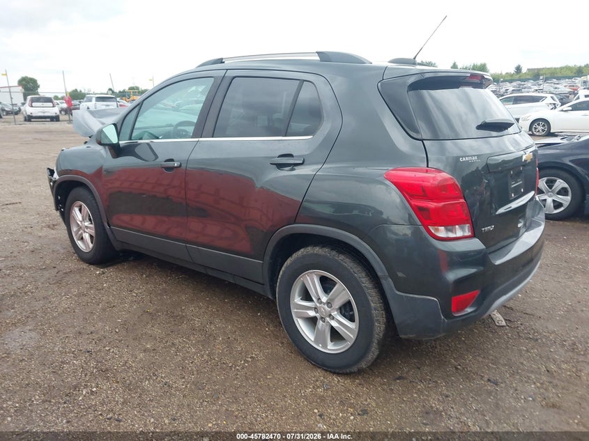 Vin: 3gncjlsb0jl278631, lot: 46281294, chevrolet trax lt 20183