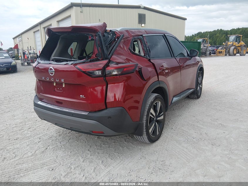 Vin: 5n1at3ca0mc829815, lot: 46281307, nissan rogue sl fwd 20214