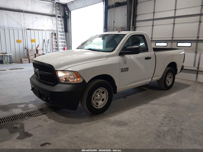 2018 RAM 1500, Left Front, IAAI, VIN 3C6JR7AG5JG310647 — photo 2