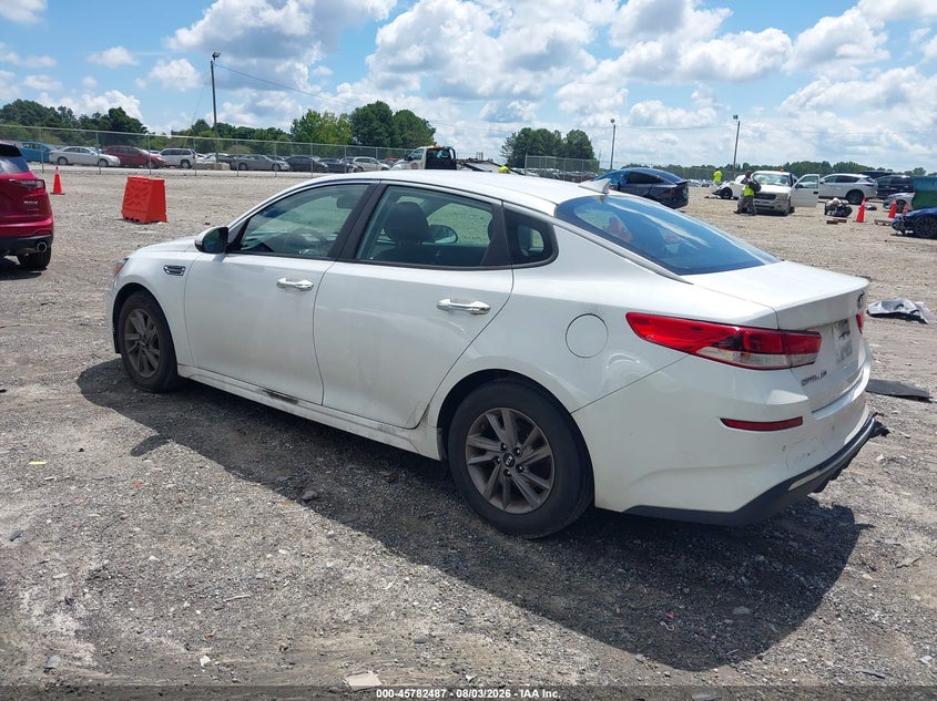 Vin: 5xxgt4l30lg406401, lot: 46281311, kia optima lx 20203