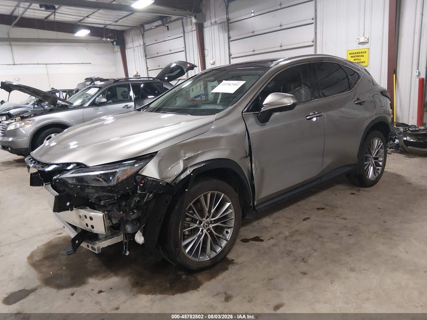 Vin: 2t2hgcez5rc051130, lot: 46281326, lexus nx 350 luxury 20242