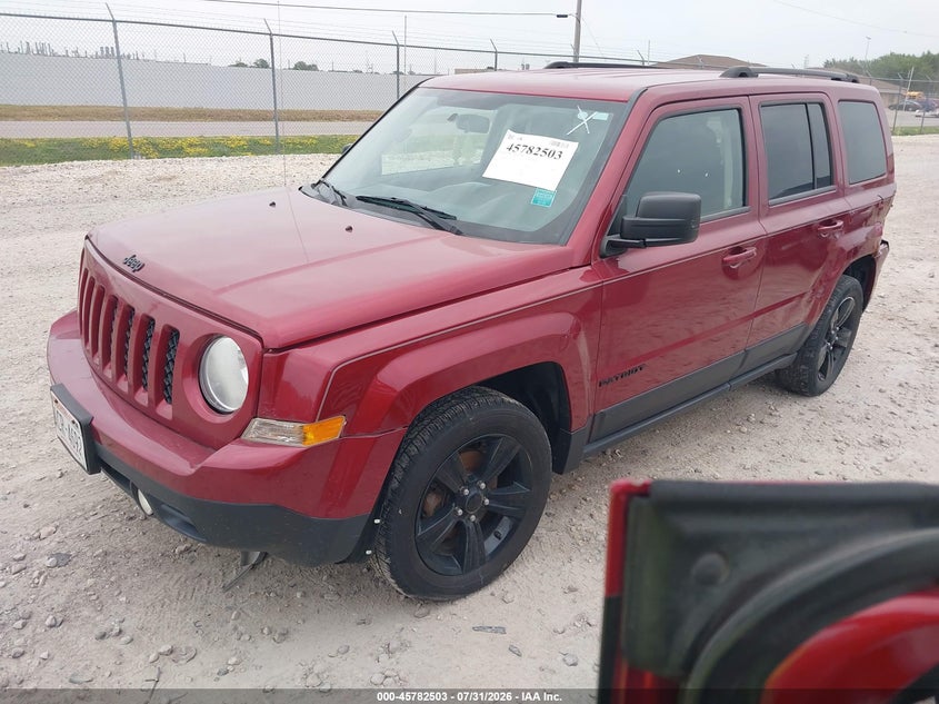 Vin: 1c4njpba5ed717897, lot: 46281327, jeep patriot altitude 20142