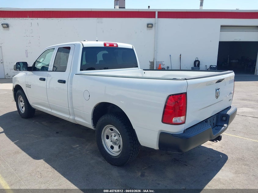 Vin: 1c6rr7fg0hs826591, lot: 46281336, ram 1500 tradesman  4x4 6'4 box 20173