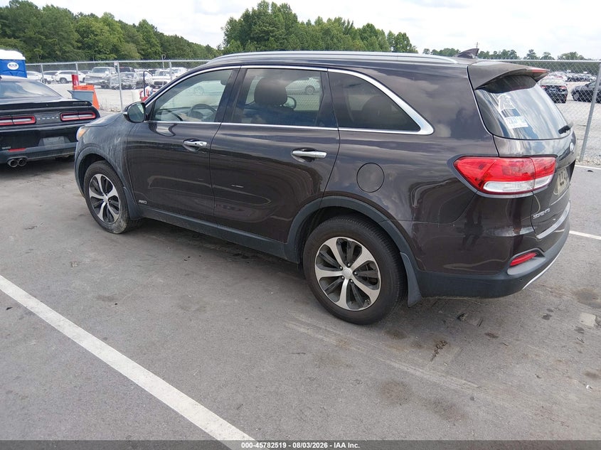 Vin: 5xyphda1xgg018693, lot: 46281343, kia sorento 2.0t ex 20163