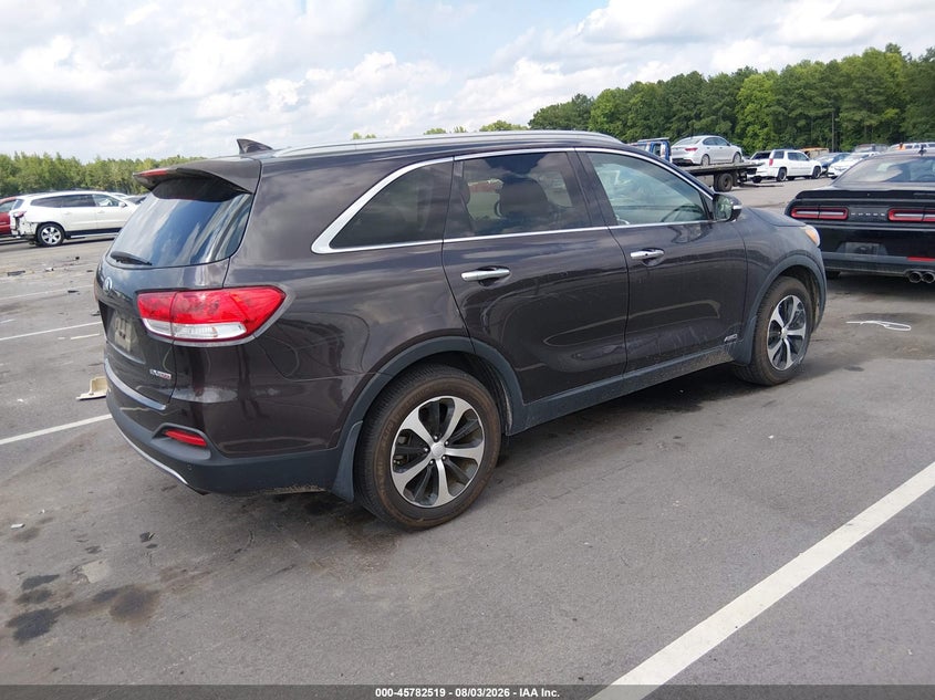 Vin: 5xyphda1xgg018693, lot: 46281343, kia sorento 2.0t ex 20164