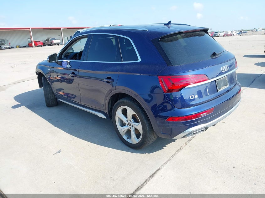 Vin: wa1eaafy0p2073190, lot: 46281352, audi q5 premium plus 45 tfsi s line quattro 20233