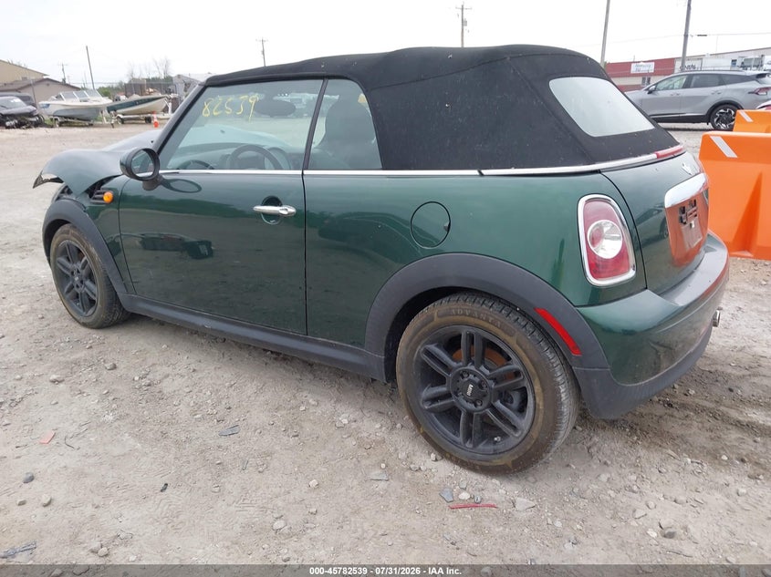 2013 MINI CONVERTIBLE auction photo 3