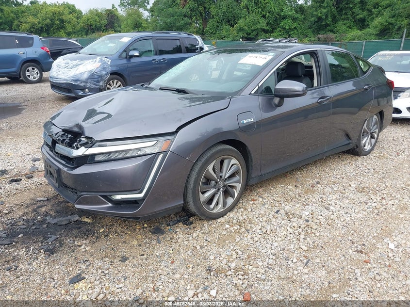 Vin: jhmzc5f38jc019228, lot: 46281372, honda clarity plug-in hybrid touring 20182