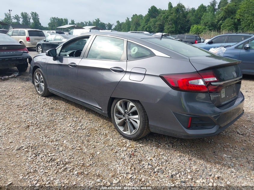 Vin: jhmzc5f38jc019228, lot: 46281372, honda clarity plug-in hybrid touring 20183
