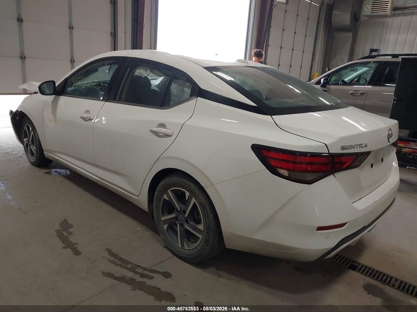 Vin: 3n1ab8cv7sy278538, lot: 46281377, nissan sentra sv 20253