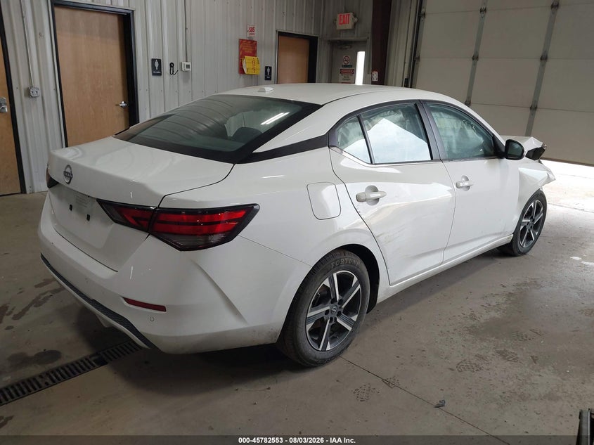 Vin: 3n1ab8cv7sy278538, lot: 46281377, nissan sentra sv 20254