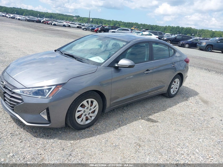 2019 Hyundai Elantra Se, Обычный износ, IAAI, VIN 5NPD74LF1KH472590 — фото 2