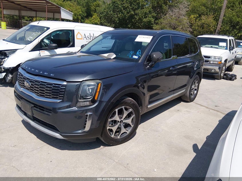 Vin: 5xyp34hc0lg002292, lot: 46281386, kia telluride ex 20202